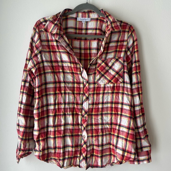 large button up collared bundle 100% cotton soft flannel crepe - Picture 2 of 16